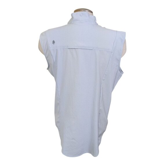 Royal Robbins Womens L Expedition Pro Tunic Blue Sleeveless Light Breathable - Picture 4 of 6